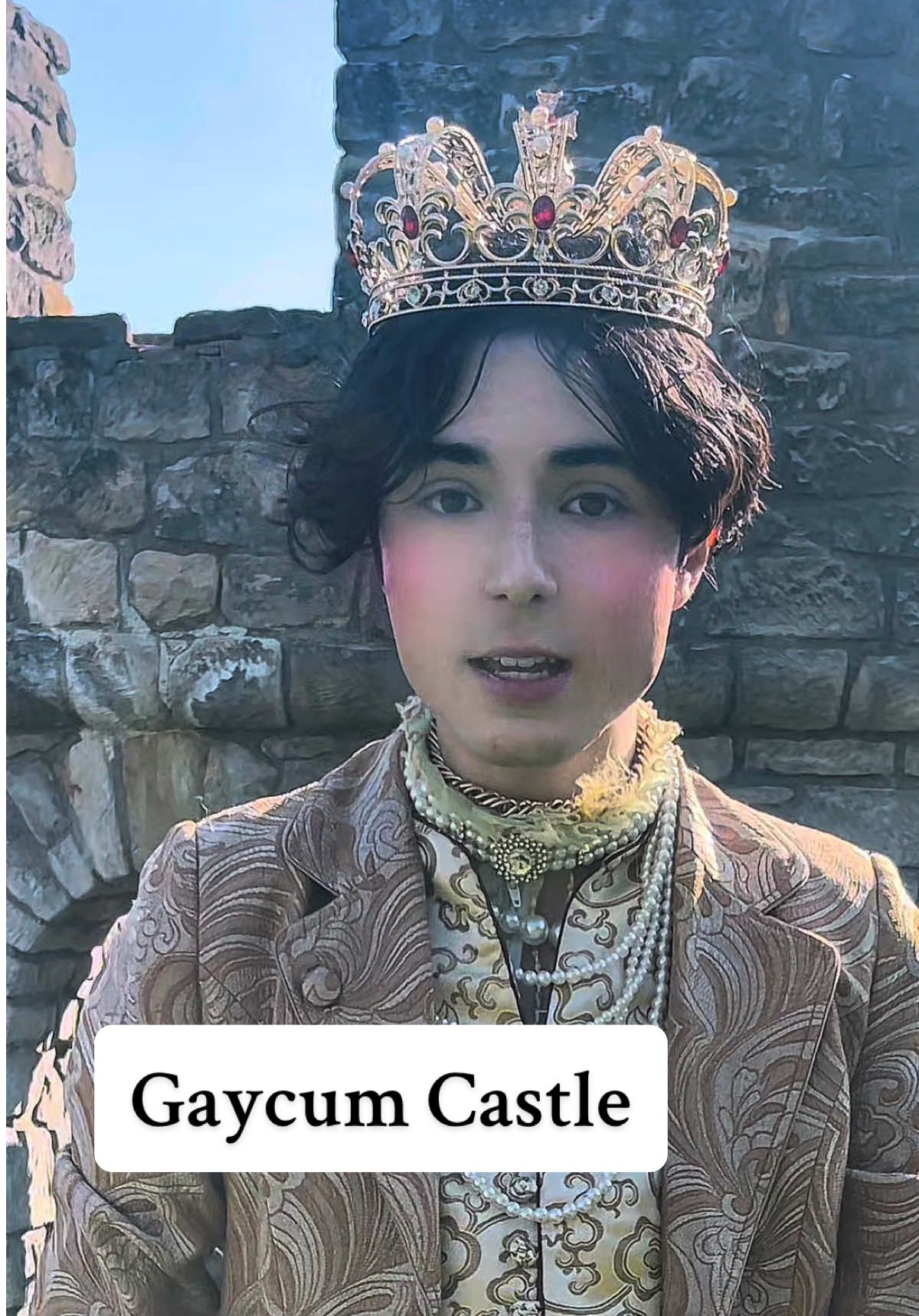 His Majesty King Twink III grants the world a rare and private look inside the historic Gaycum Castle—a cornerstone of Twinkdom history and the ancestral seat of the legendary Gaycum lineage. It was here, beneath the shadowed towers of these ancient walls, that Twink the Usurper laid claim to the crown, altering the course of Twinkdom forever. The castle stands as a monument not only to power, but to the trials endured and victories won by those who ruled with faith and courage. One of the most defining moments in Twink military history—the Battle of Ilikeitintheass—was fought on these grounds, where the Twinks held their line against the great Bear Invasion. Blood was shed, but love and unity triumphed, as they always must. Today, as King Twink III walks these halls, he does not merely reflect on the past—he reclaims it. His reign is not of conquest, but of compassion. Not built on domination, but on the foundations of love, kindness, and the teachings of Jesus. The Twinkdom is not just a kingdom of history—it is a kingdom of the spirit. One that welcomes all, protects all, and leads with truth. This castle, like so many others, has seen the worst of war and the best of faith. Now, under King Twink III, it stands as a beacon of what the future can be. #kingtwinkiii #twinkdom #twinklore #royalty #royalfamily #castles #hismajesty #theking #merrickstar #kingofacting #castletour #medievalcastles #twink #lgbtqia #gaylove #gaypride #queerhistory #britishroyalfamily #royalhistory #royalvisit #HistoryTime #oldmoney #elegance #trending #fyp 