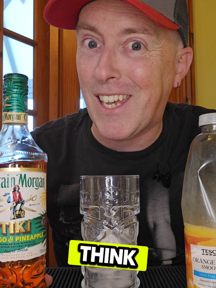 Replying to @h.flk1 Tiki Rum banger!! #drink #fyp #newdrink #trendingvideo #rum 