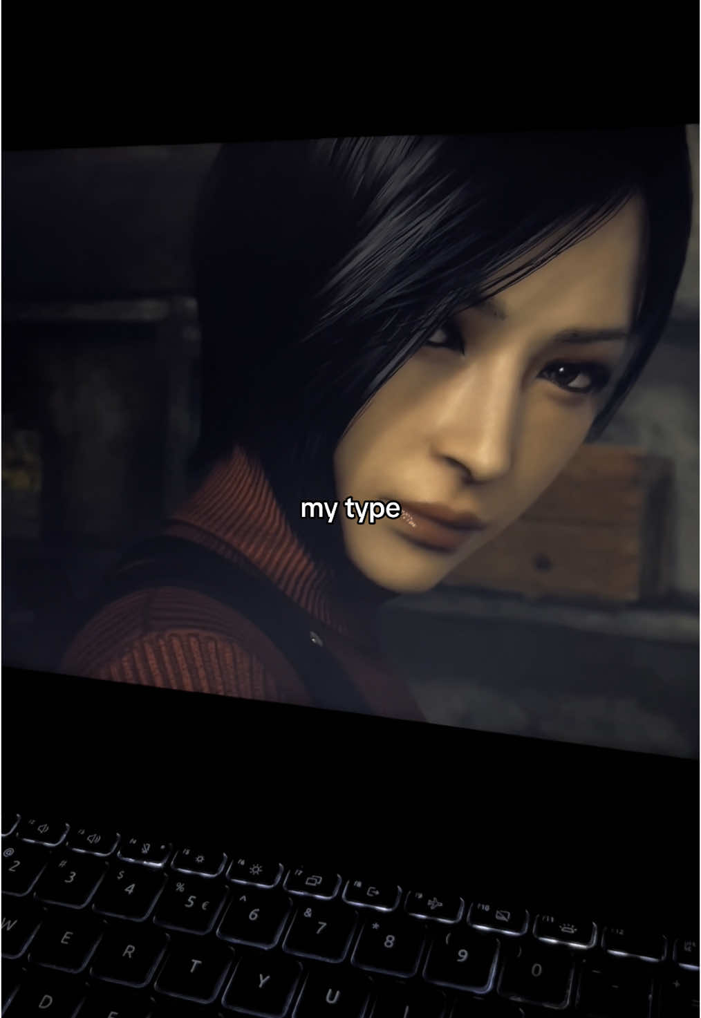 she is so fine ughh 😩 #adawong #residentevil #game #adawongedit #fyp #foryou #viral 