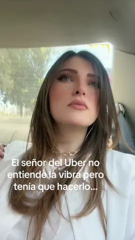 Me dio pena con el chofer pero yo cumpliendo con el trend 😂😂😂