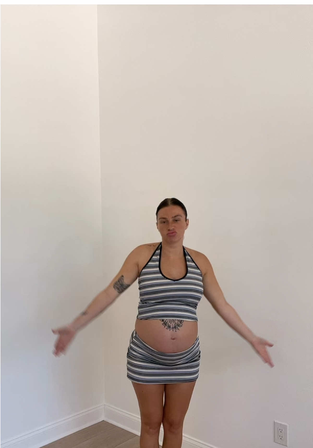 Mood today bc I’m not tired  14 more weeks to go #brimandthegirls #beckerfamily #fypシ #MomsofTikTok #momtok 