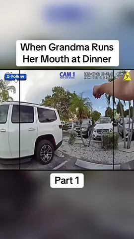 When Grandma Runs Her Mouth at Dinner Part 1 #cops #copsoftiktok #police #policeofficer #bodycam #crime #truecrime #truestory #foryou #fyp 