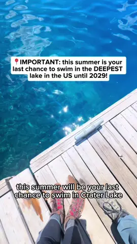 The Best Trail in Crater Lake National Park is Closing!! 📍SAVE to plan your trip to Crater Lake! At the end of 2025 Crater Lake is closing the only trail that leads to the bottom of the rim for renovations and it’s not expected to open again until 2029! That means this is your last summer for a while to swim in the lake or visit and hike Wizard Island via boat tour! Info about the trail and Wizard Island below: ✨Cleetwood Cove Trail - 2 miles round trip - 700 feet elevation - STEEP- wear good hiking shoes  - no dogs allowed ✨Wizard Island Shuttle (pricing from 2024) - $32 per adult - $20 per child 3-12 (no kids under 3) - book in advance, not open for booking yet but check closest to your trip date because they sell out - 20- 30 minutes each way - 3 hours on the island - there are also longer tours and boat only tours ✨Wizard Island Trail - 2.4 miles round trip - 760 feet elevation  - moderate - rocky, especially at the beginning ✨Things to Bring - sunscreen - 2 L of water per person - sun hat - good shoes - bathing suit and towel if swimming - snacks Are you planning to visit this summer? #Hiking #pnw #craterlake #travelgram #Outdoors #getoutside #instatravel #traveladdict 