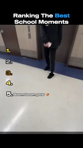 Ranking The Best School Moments #fyp #foryou #viral 