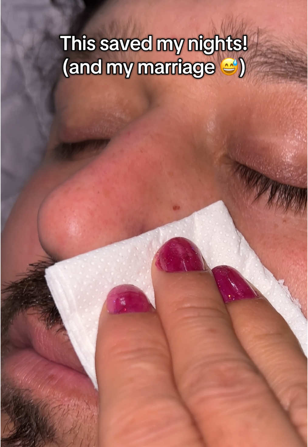 Does your husband snore like a tractor? This will save your sleep.  #snoring #sleeping #husbandwife #apnea 
