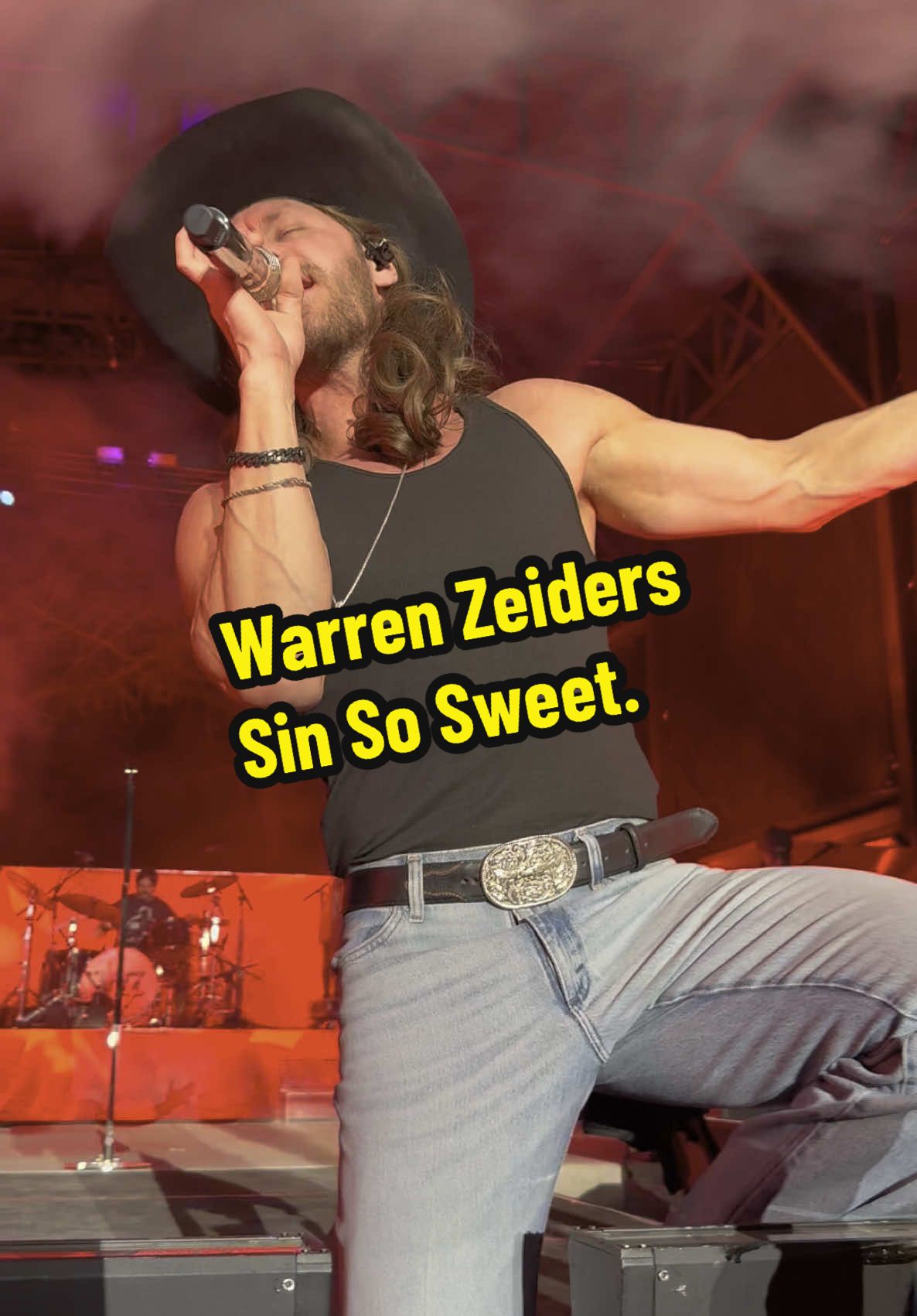 🔥 Sin So Sweet 🔥 @Warren Zeiders 4/12/2025 Whitewater Amphitheater New Braunfels Texas.  #warrenzeiders #warrenzeidersconcert #relapseliesandbetrayal #warrenzeiderslive #sinsosweet 