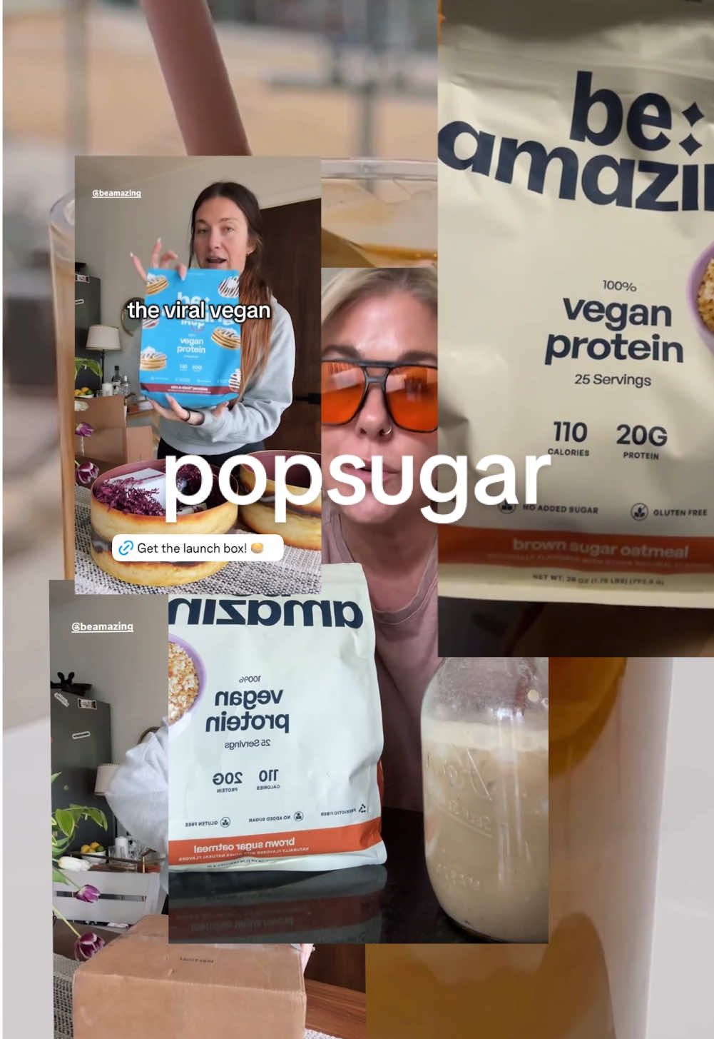 hype check = passed ✅✨ @POPSUGAR Wellness @CHAN  #protein #wellness #GymTok 