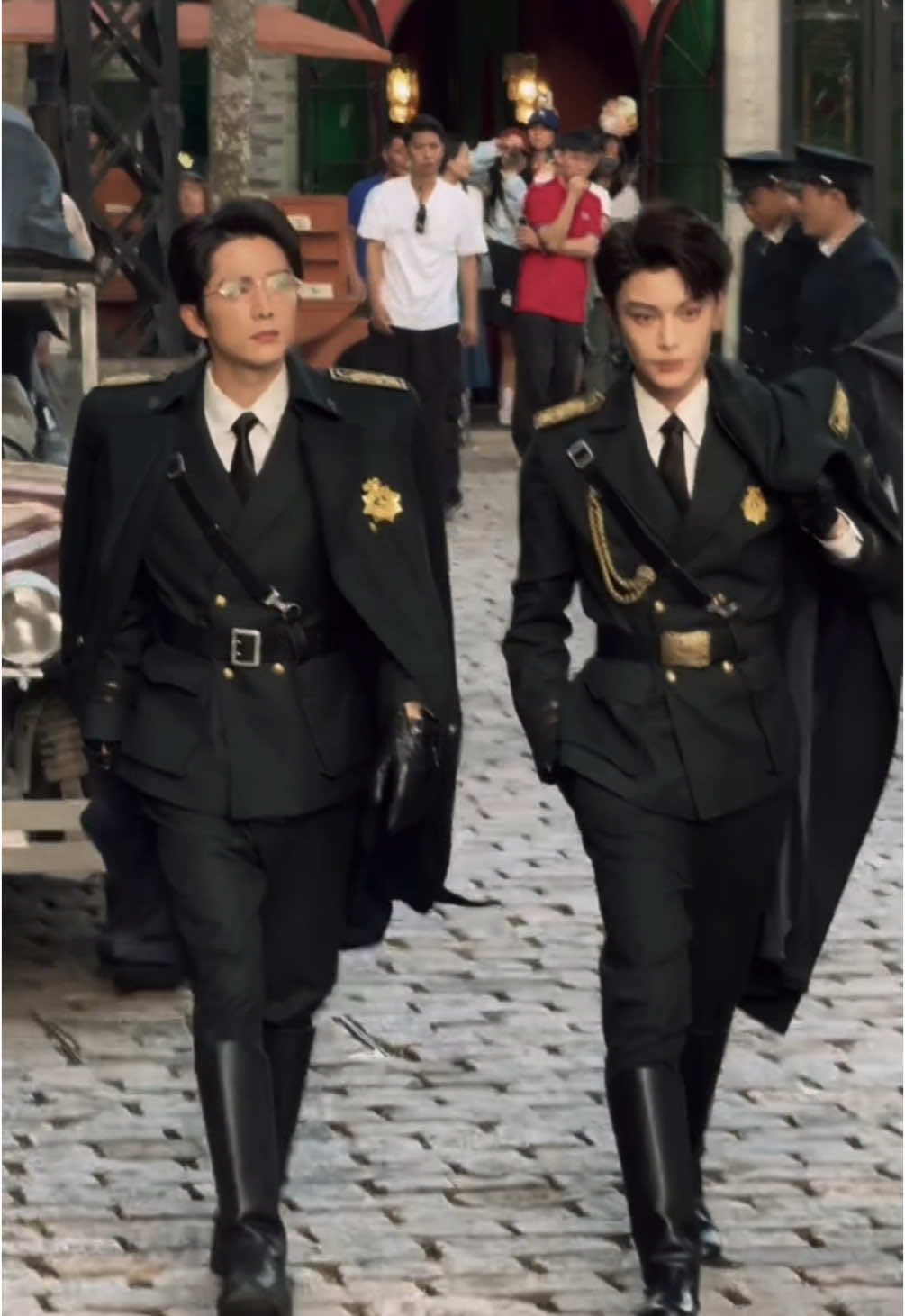 they look so good 🧎🏻‍♀️so handsome #dingyuxi #zhangxincheng #cdrama #china #chinese #southernanecdote the military? outfits 