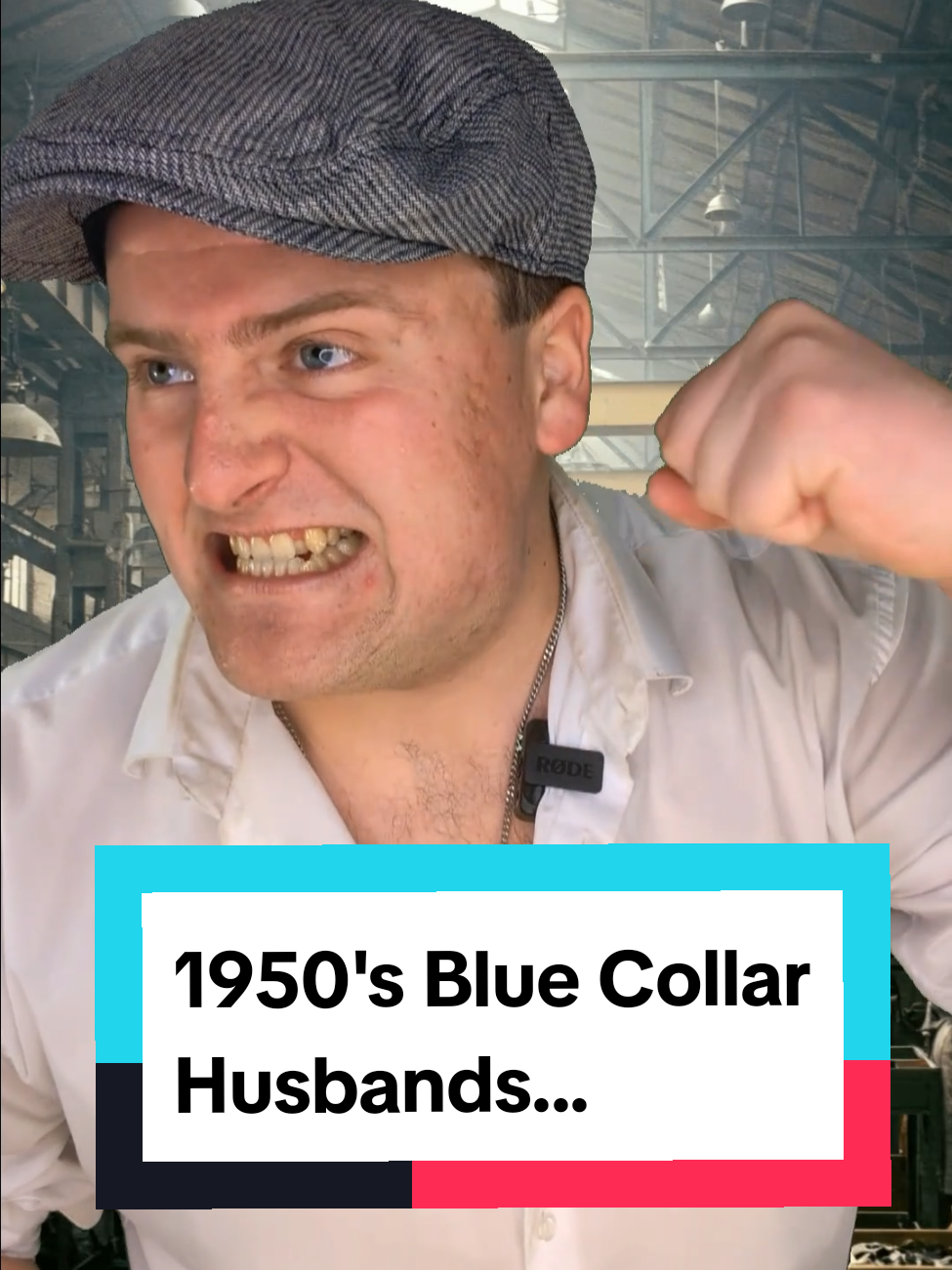 1950's Blue Collar Husbands #comedy #funny #bluecollar #husband #1950s #skit #fyp