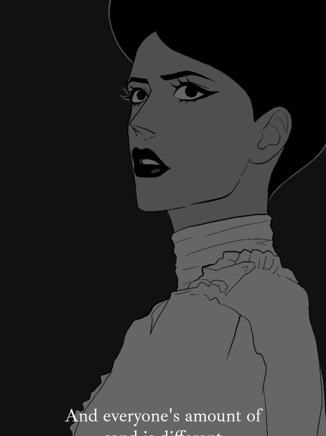 My latest episode of 'The Death of Bloody Mary'. I'll be posting the video with Spanish captions tomorrow!  Voice talents: Maya Clarke as Mary (@Maya's Stories) Nathaniel W. as Death Music: 