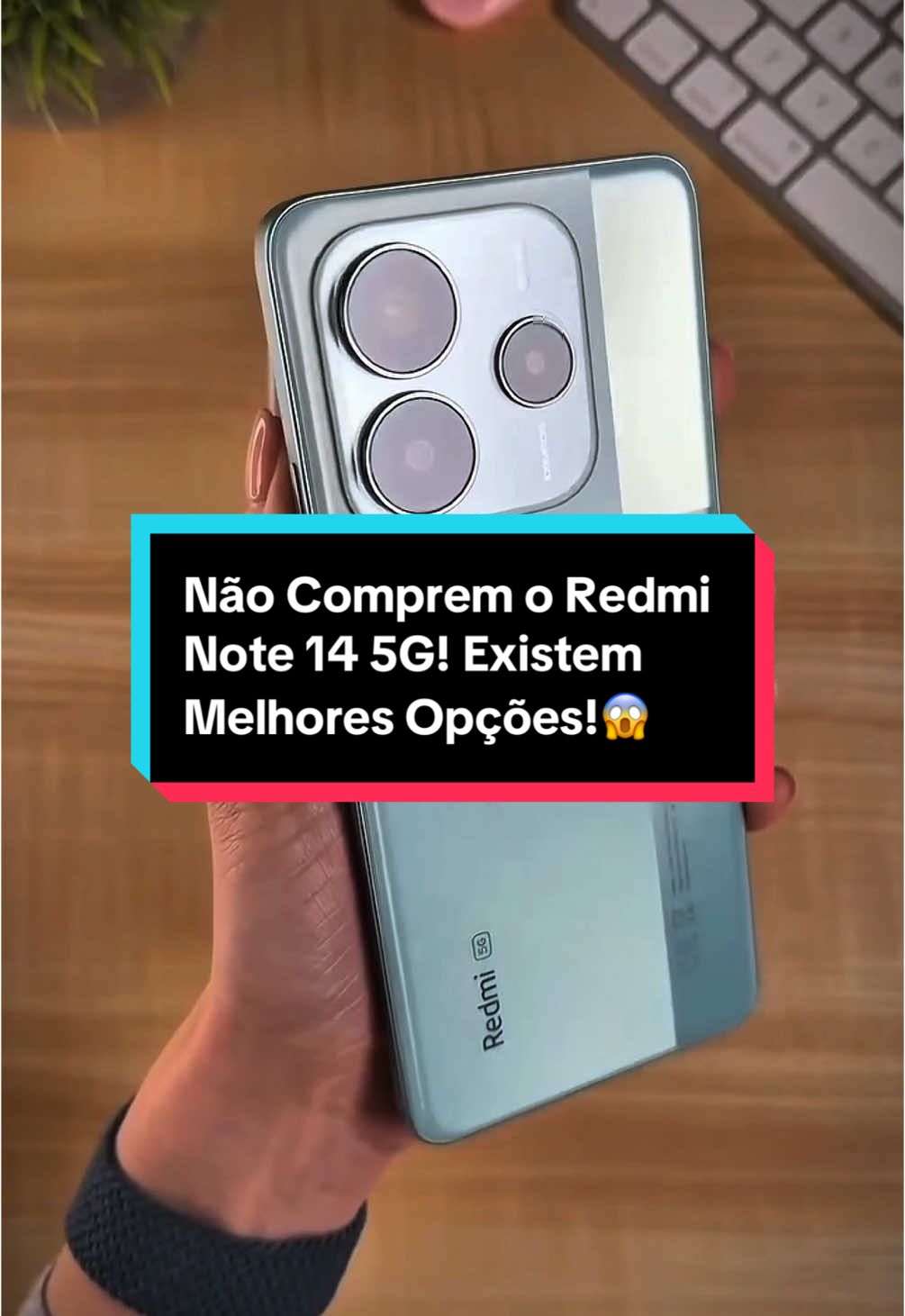 Não Comprem o Redmi Note 14 5G! Existem Melhores Opções!😱 #curiosidades #celularesbaratos #celulares2025 #tecnologia #techtok #redmi 