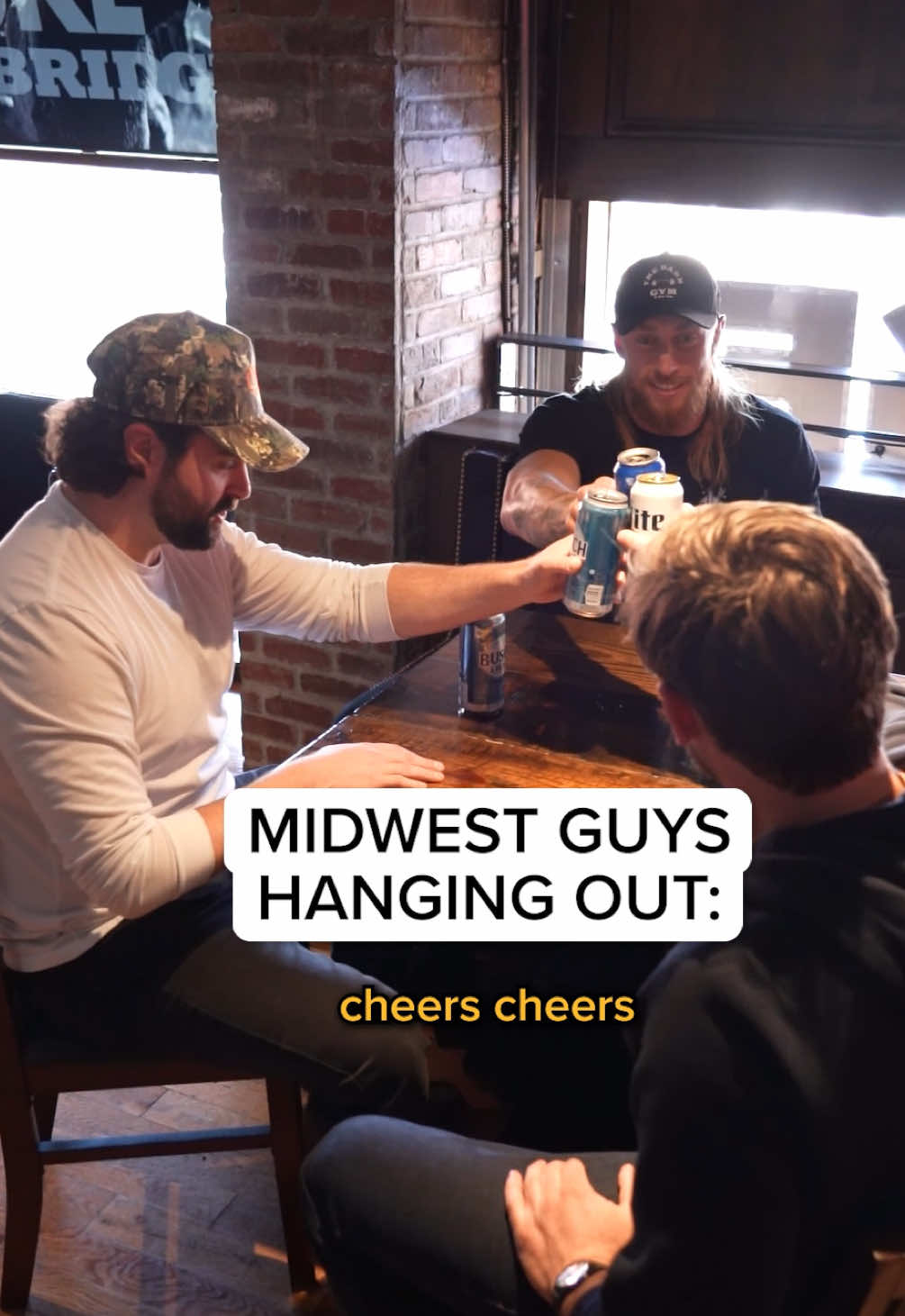 Cheers? Cheers @Charlie Berens @George Kittle 