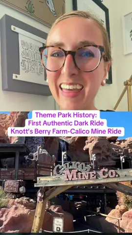 Have you ridden the first authentic dark ride located  @Knott’s Berry Farm ? #themepark #amusementpark #vacation #waltdisney #hauntedmansion #piratesofthecaribbean #knottsberryfarm #darkride #history #mine #minetrain #calicomineride #rides #california 