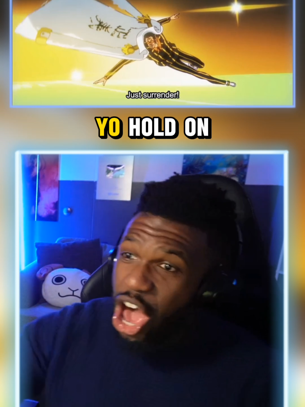 KIZARU IS AURA FARMING!!!!! One Piece Episode 1125  #onepiece #onepieceedit #onepieceanime #onepieceluffy #luffy #kizaru #onepiece1125 #animereaction #anime 