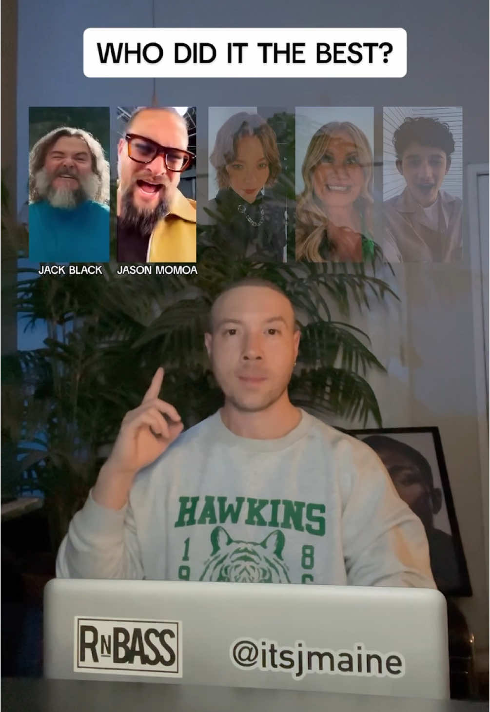 Who did it the best? “I Am Steve” Jack Black & A Minecraft Movie cast #jackblack #iamsteve #Minecraft #aminecraftmovie #minecraftmemes 