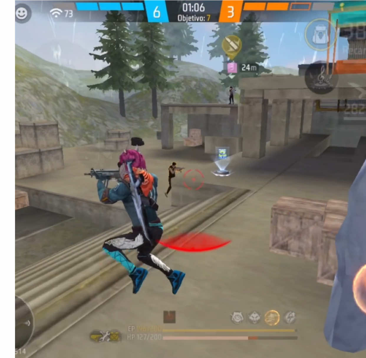 melhor org d ff na bio @orgfarmap #freefire #freefirehighlights #apostadoff #vn87ff 