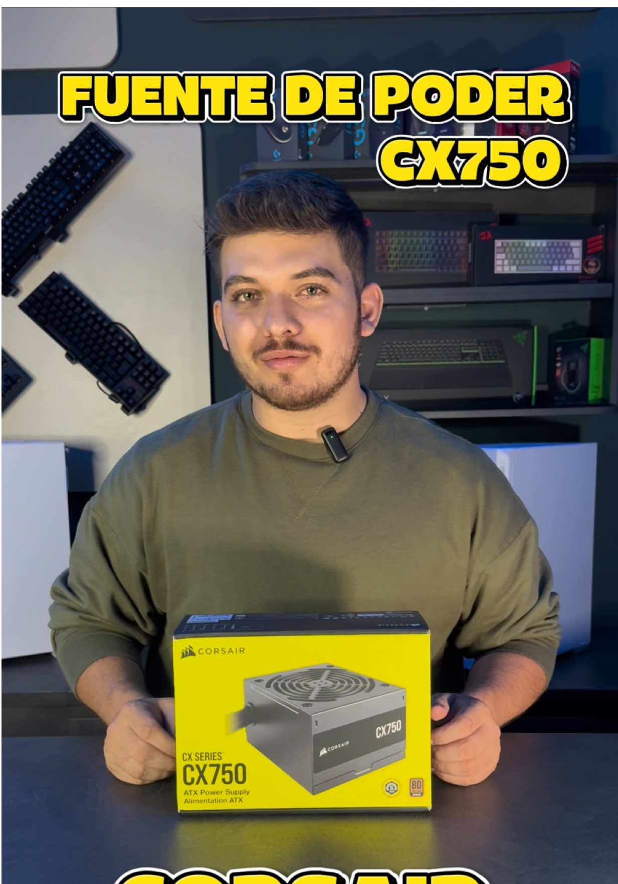 ¿Tu PC se calienta más que tú en ranked? 🥵🔥 ¡Hora de subir de nivel con la fuente que lo aguanta TODO!​ La CORSAIR CX750 te ofrece:​ 750W de potencia continua para un rendimiento sin interrupciones ⚡​ Eficiencia 80 PLUS Bronze que reduce el calor y el consumo energético 💡​ Ventilador silencioso de 120 mm que solo se activa cuando es necesario 🧊​ Diseño compacto de 125 mm que se adapta a casi cualquier gabinete 🖥️​ Potencia, eficiencia y silencio en un solo paquete. ¡Haz que tu setup esté listo para cualquier desafío! 🚀🎮 #gaming #Gamer #powersupply #GameOn #gaminglife #pcgaming #gamingcommunity #GamingSetup #gaminggear #pcgamer #corsair #fyp #fuente #750w #inyectintas #bucaramanga 