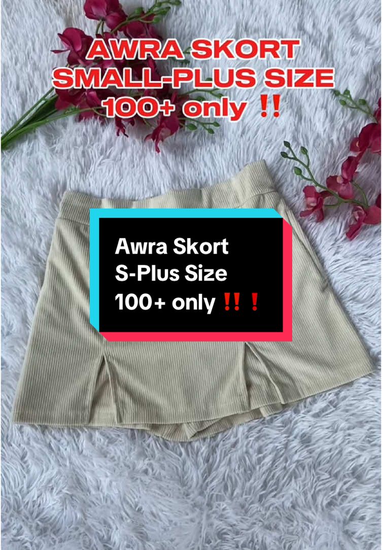 Awra Skort Outfit ❤️ sobrang comfy suot .. at ang ganda nya ha 🥰#skort #skorts #skortoutfit #skortforwomen #fyp #foryou #fyppppppppppppppppppppppp 