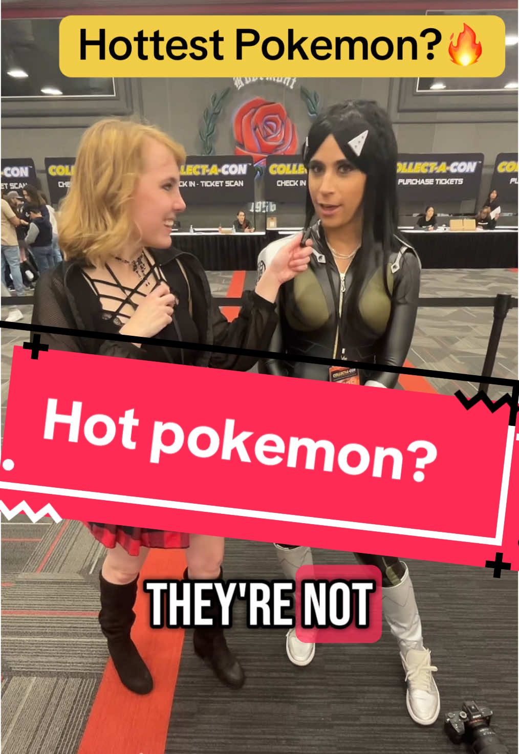 WHO IS THE HOTTEST POKEMON AT CHICAGO @Collect_A_Con ? #collectacon #odubz #pokemon #comiccon #pokemontcg 