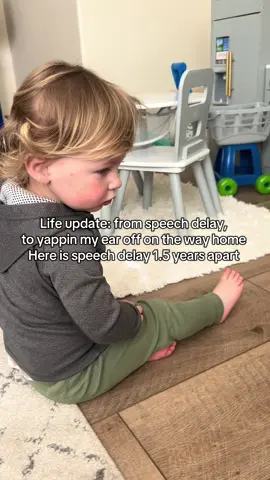 Here is speech delay after 3 years of therapy. What a difference. So many of you have asked for update, so here we are at almost 4! #speechtherapy #speechdelay #speechdelayedtoddler #speechdelayed #speechtherapytoddler 