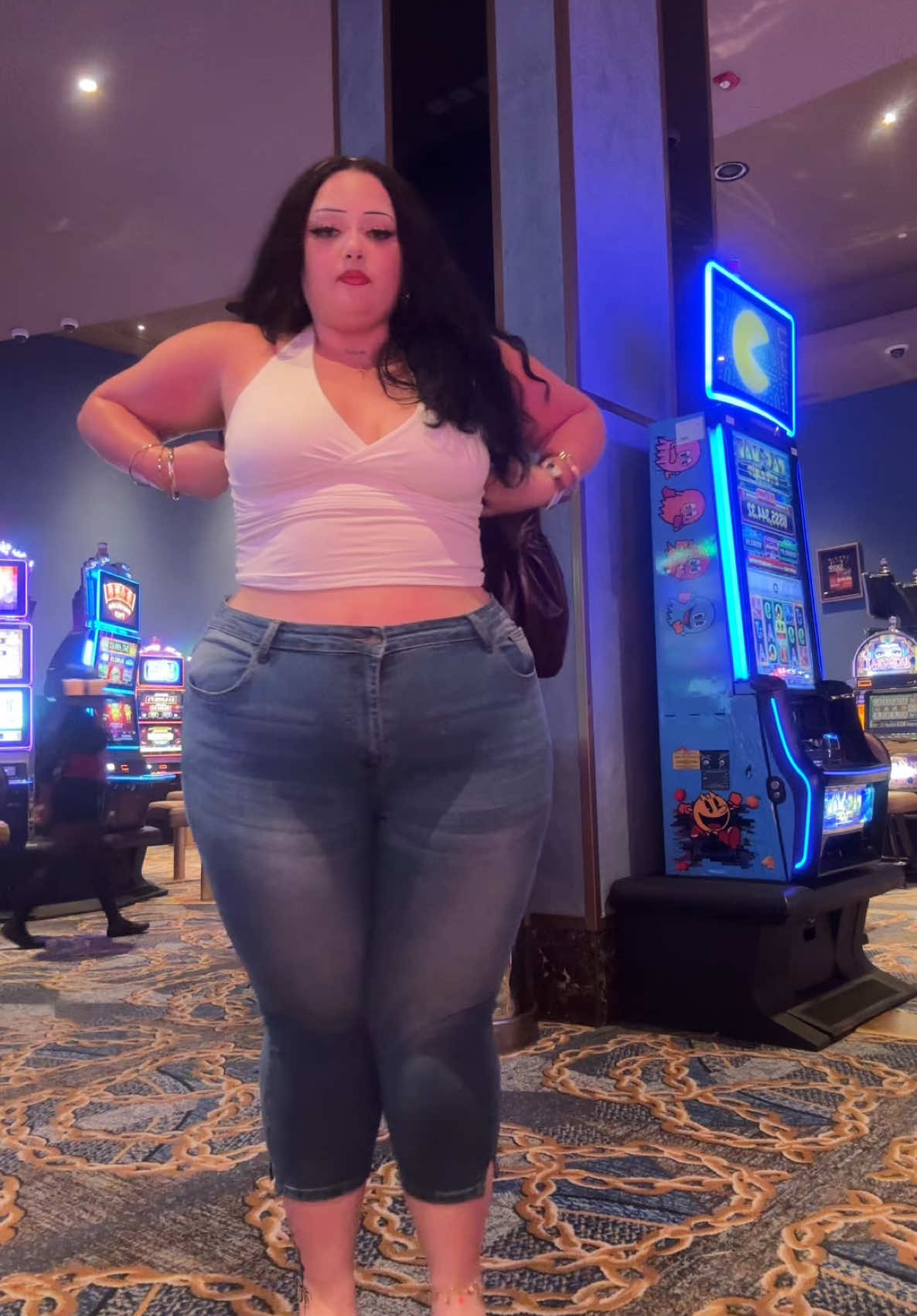 casino cutie 🎲⭐️💵💎 #fyp #plussizefashion #curvyfashion #wlw #wuhluhwuh 