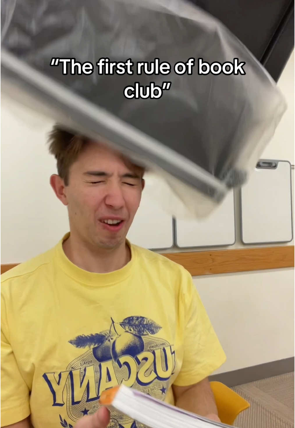 Always talk about book club #fyp #funny #viral #friends 