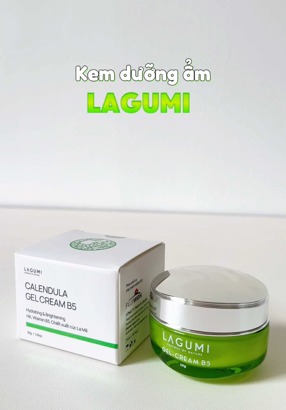 Kem dưỡng ẩm Lagumi ☘️☘️☘️ #tiktokshop #muataitiktok #xhtiktok #viral #fyp #foryou #xuhuong #ziziriviu #beauty #skincare #skincareroutine #skincaretips #lagumi #kemduongam 