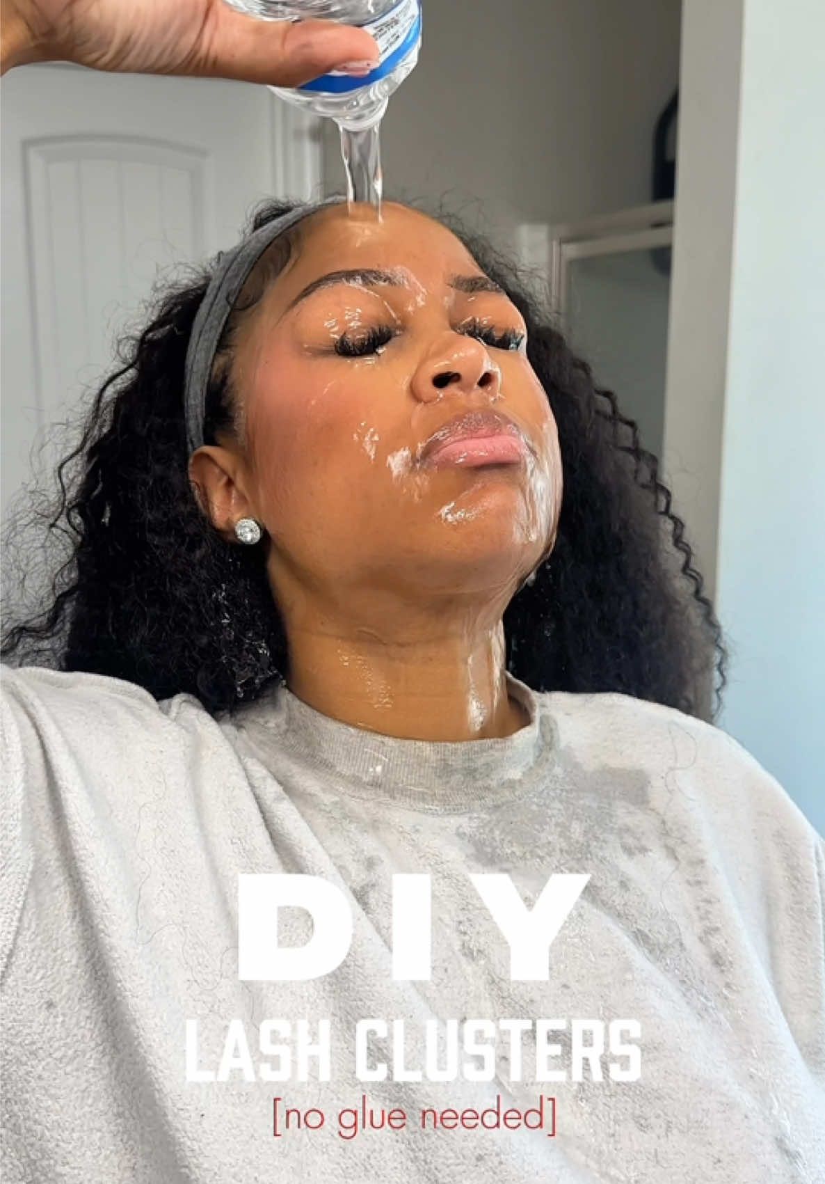 🚫 Zeroooo Glue needed! If you have sensitive skin/eyes like me, you NEED these! Non-irritating, just stick and blink! & they’re 100% beginner friendly @Lashterally.usa  #diylashextensions #eyelashes #eyelashestutorial #diylashes #diylashesathome #diyeyelashextension #lashterally 