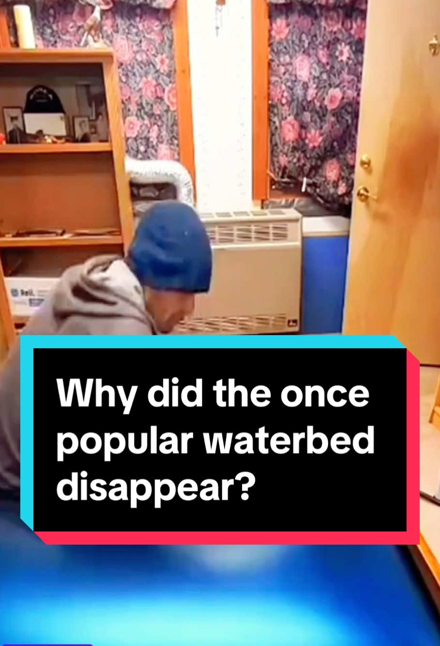 Why did the once popular waterbed disappear?#us#knowledge #waterbed 