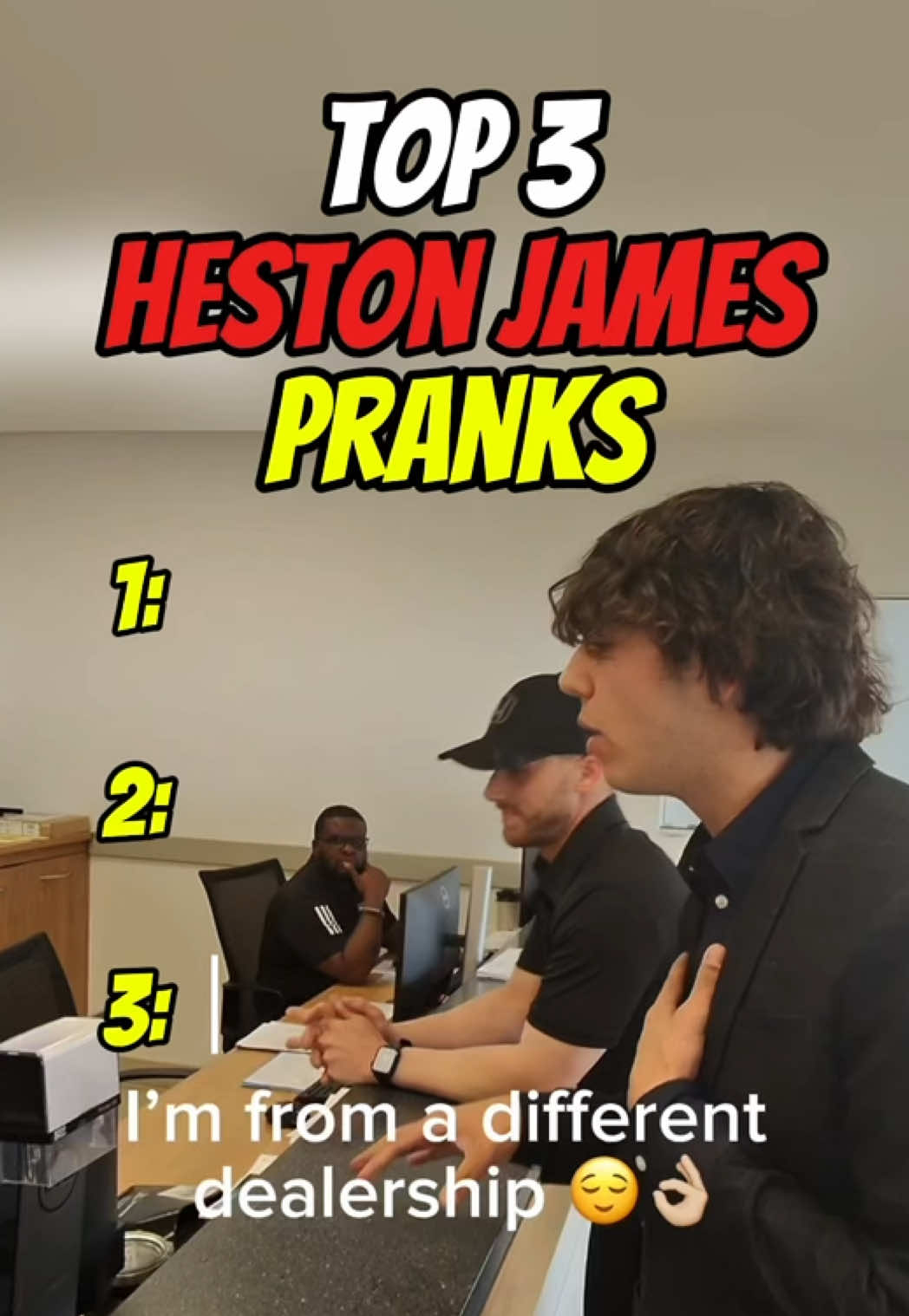 TOP 3 HESTON JAMES PRANKS #CapCut #fyp #xyzbca #trending #top5 