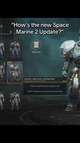 It’s everywhere rn #spacemarines #spacemarine2 #spacemarines40k #warhammer #warhammer40000 #fyp 