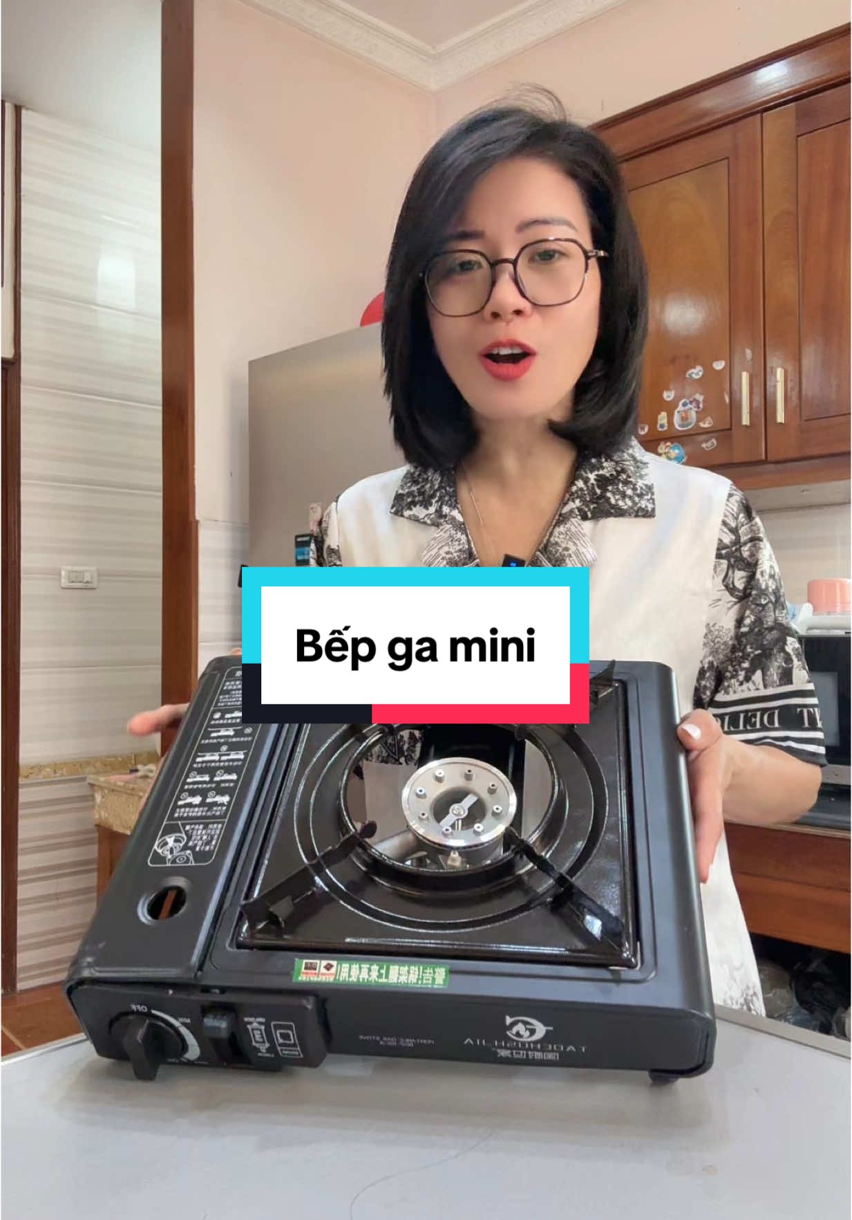 Bếp ga mini tiện lợi #tiktokshop #nguyetviettel #bepgamini #dungcunhabep 