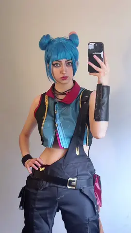 angwy powder #powdercosplay #arcane #jinxcosplay 