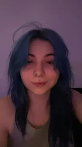 New hair, blue hair 💙