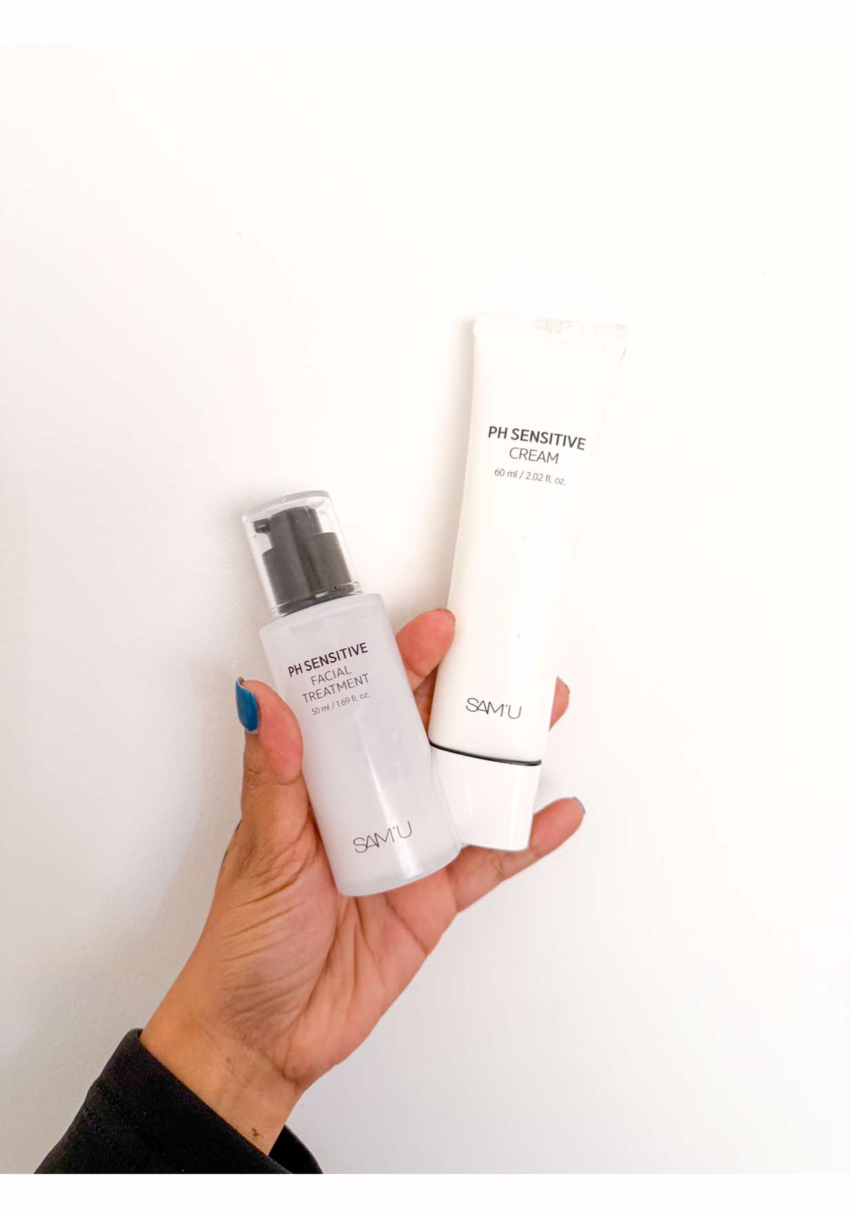 Este combo es espectacular tiene ya 2 meses conmigo y está casi muriendo la hidratación de de otro mundo con estos 2 @SAM’U #samuskincare #skincareroutine #skincaretips #samuskincarekorean 