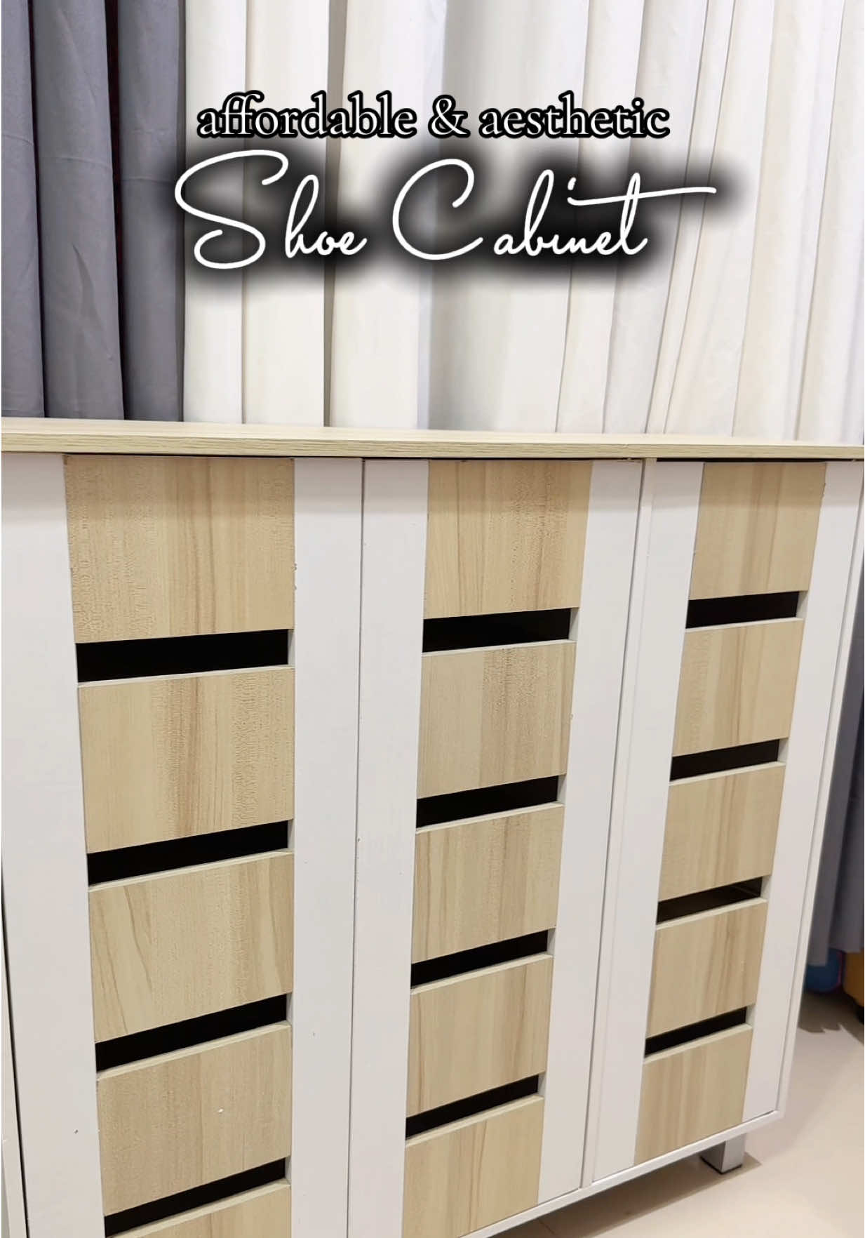 Ganda neto🥹 #shoerack #shoecabinet #shoes #shoerackorganizer 