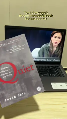 For Only ₱100+ may priceless lessons and wisdom kang makukuha sa librong ‘to. Kaya pala nirecommend ni Toni Gonzaga to sa Toni Talks nila with David Licauco ❤️ Buy na rin kayo, worth it lalo na sa mga Introverts dyan. #bookrecommendations #bookforyou #bookforintrovert #introvert #fyp #tonitalks 