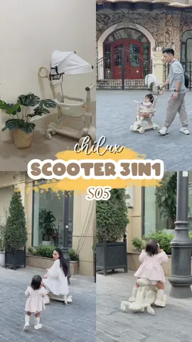 Flex chiếc siêu xe thứ 5 của em Gin, quà ôb nội tặng chỉ có ưng thuiiii #chilux #Scooter #S05 #Chiluxvietnam #embe #xechoichanchobe #xeday 