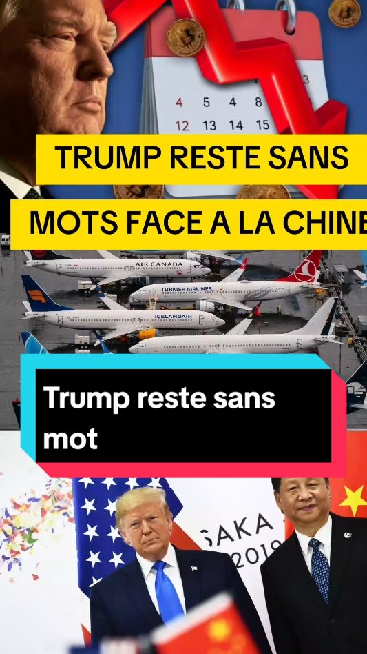 #chine #etatsunis #guerre #comercial #refuse#livraison #avion#boeing la chine refuse tout les livraisons d'avion Boeing 