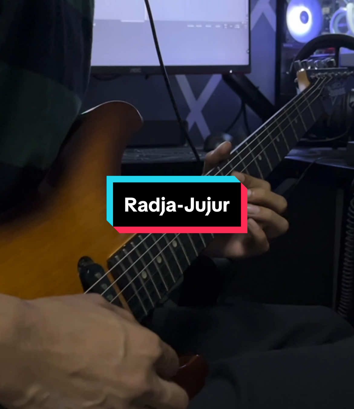 Biar fretboard yang bercerita #radja #jujur #gitarcover #fouryoupage 