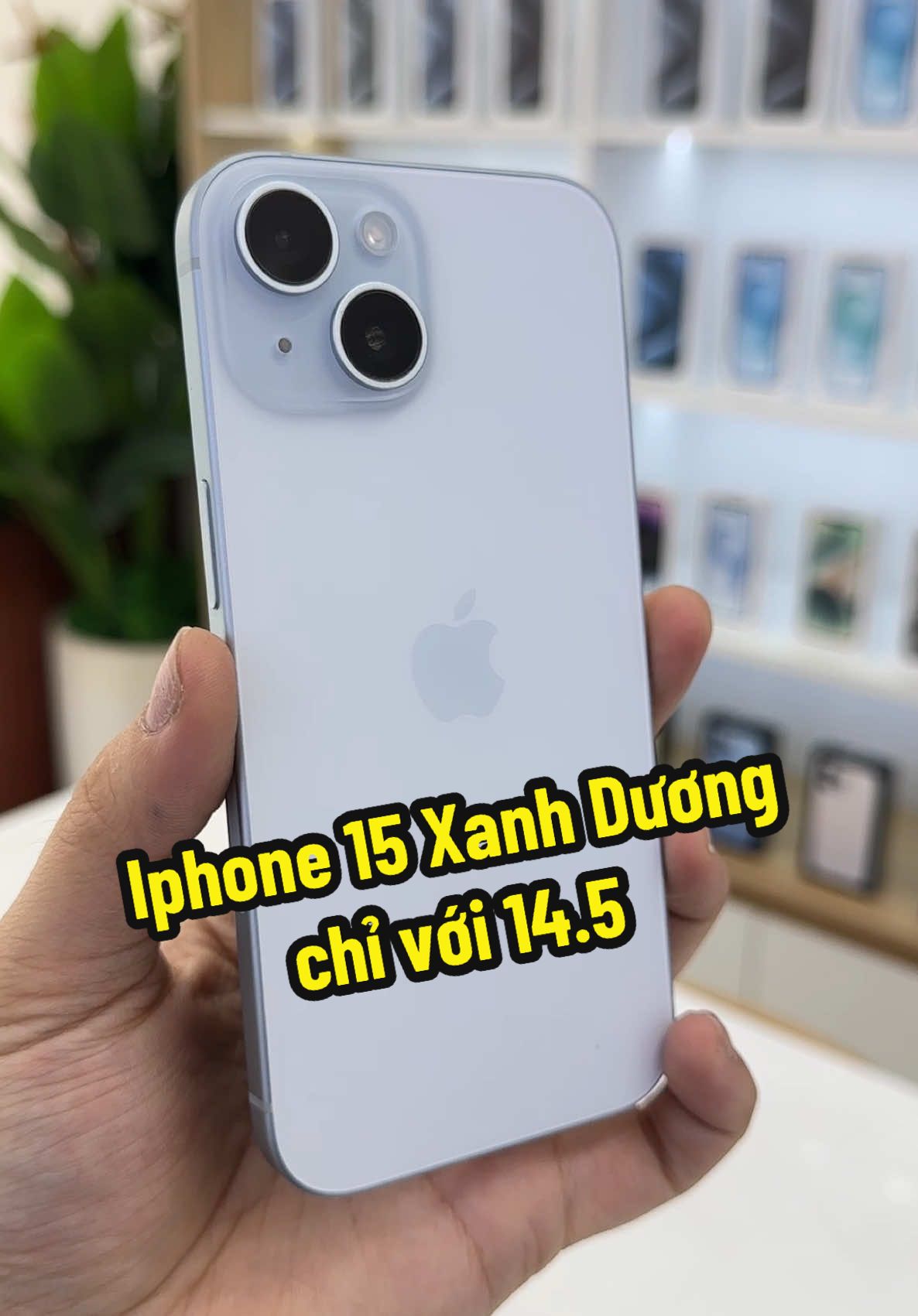 15 thường Xanh Dương 🩵 #xuhuong #tragopsinhvien #tragopiphone #iphone #ip15 #linhchuyentaozin 