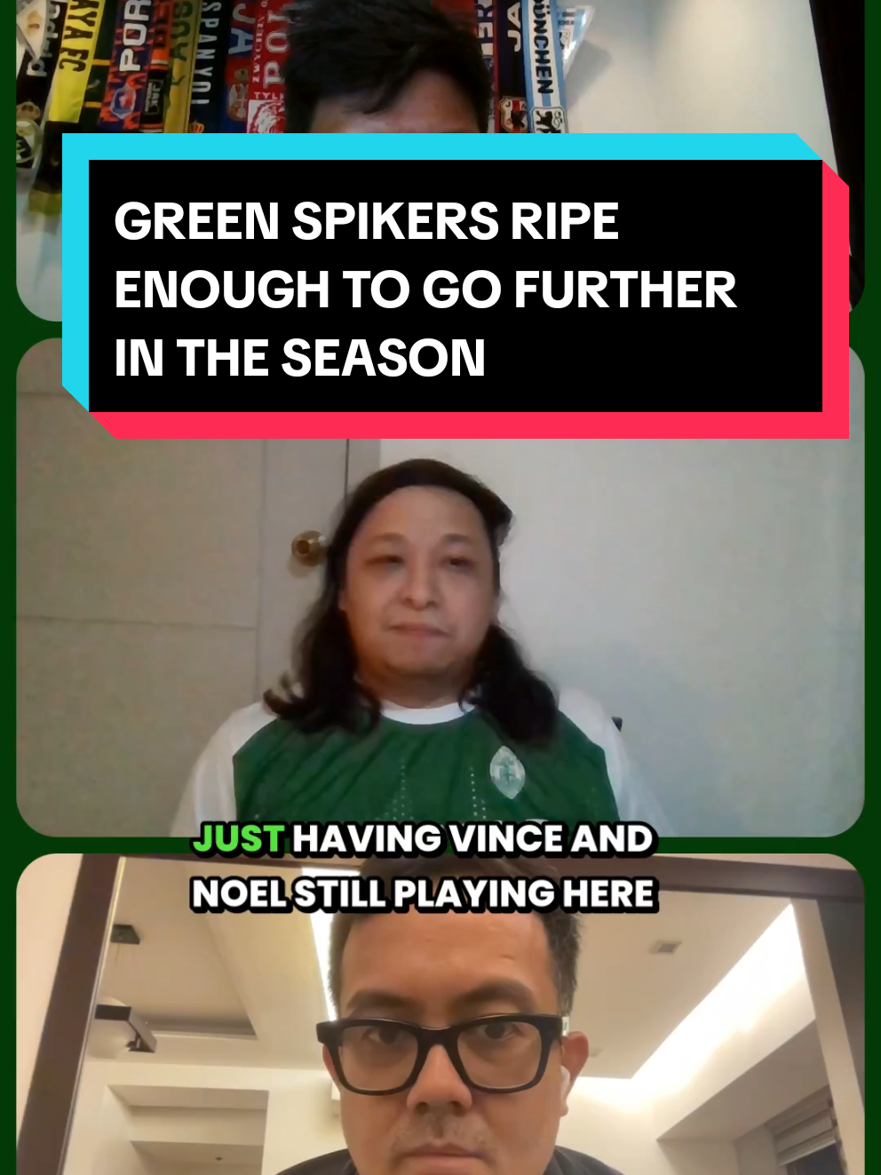For Pertee, the #DLSUGreenSpikers already have a wealth of experience to go one further than they were last season. Led by a strong core of players, the Green Spikers are showing signs of resurgence and while the twice-to-beat advantage may be a far reach right now, they are showing the character and the experience to deliver big wins. #uaapmensvolleyball #dlsu #animolasalle #noelkampton #vincemaglinao #ecoadajar