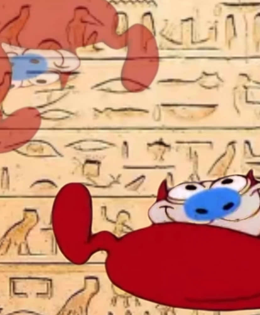 I didn’t know what else to post so I made this lol #egypttrend #screwbotfactory2 #renandstimpy #fyp 