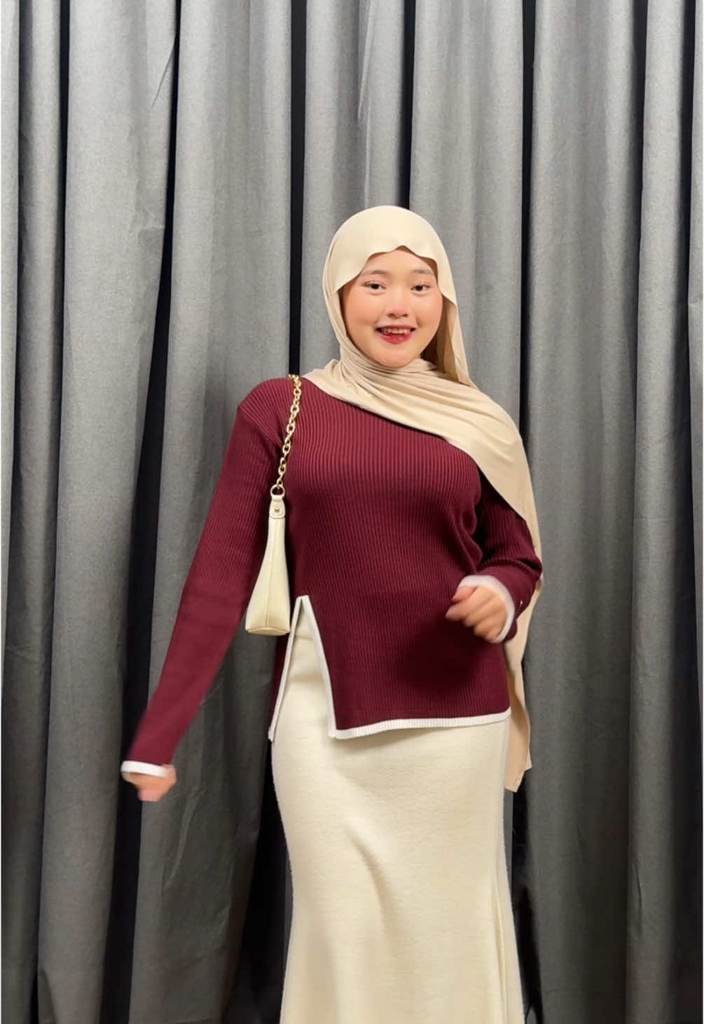 demam stecu with celine maroon 😍❤️ #fyp #racuntiktok 