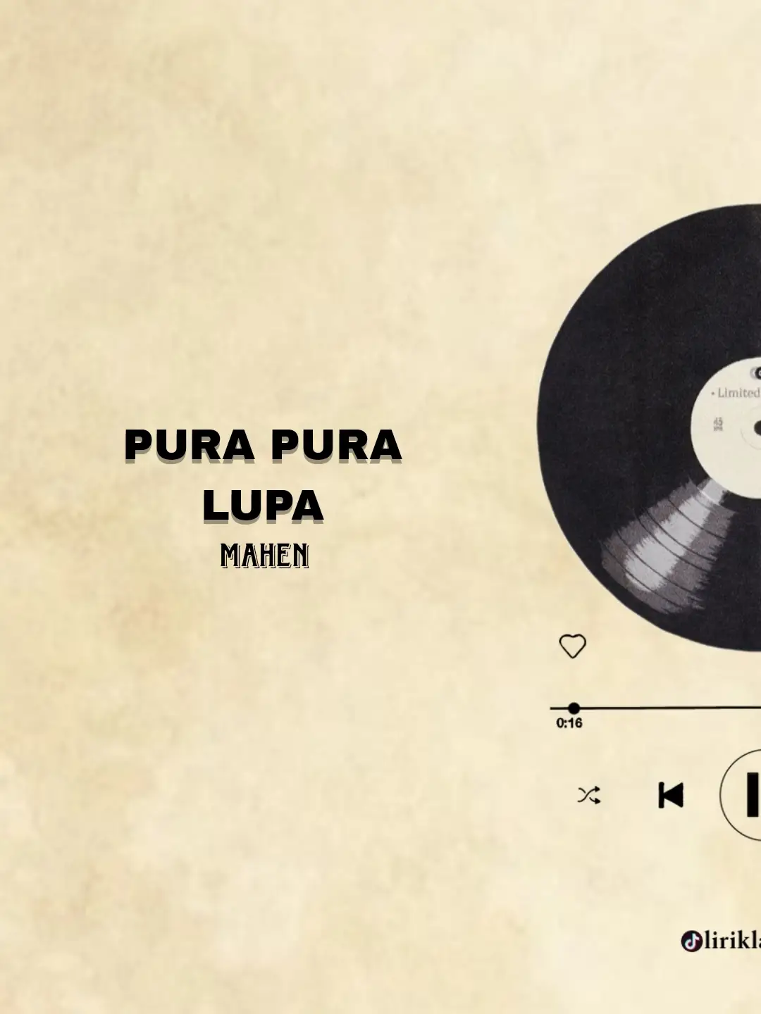 #laguviral #sadsong #lewatberanda #fypシ゚viral🖤tiktok #lirikmusik #karaoke 
