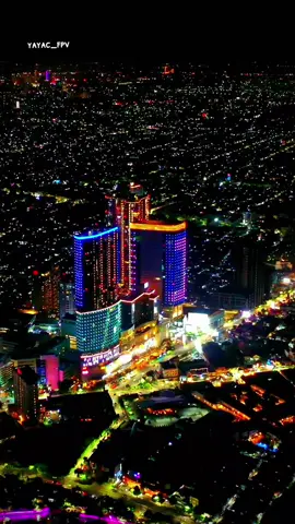 citylight surabaya #drone #djiglobal #cinematic #fypシ #tunjunganplaza #surabaya #nightview 