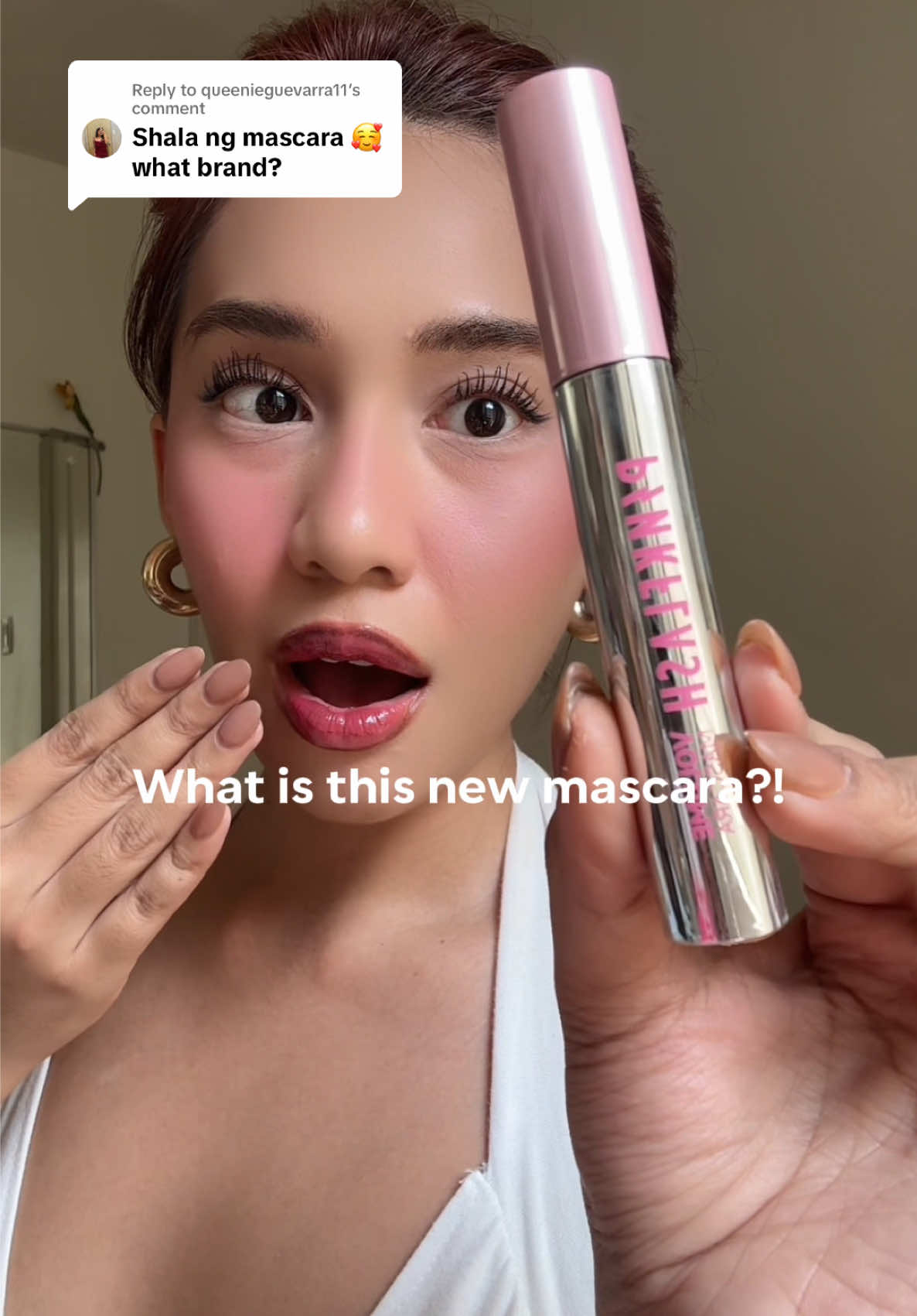 Replying to @queenieguevarra11  My new mascara #pinkflashph
 #pinkflashmusthaves
 #mascara
 #waterproofmascara
 #mascarareview #fypp 