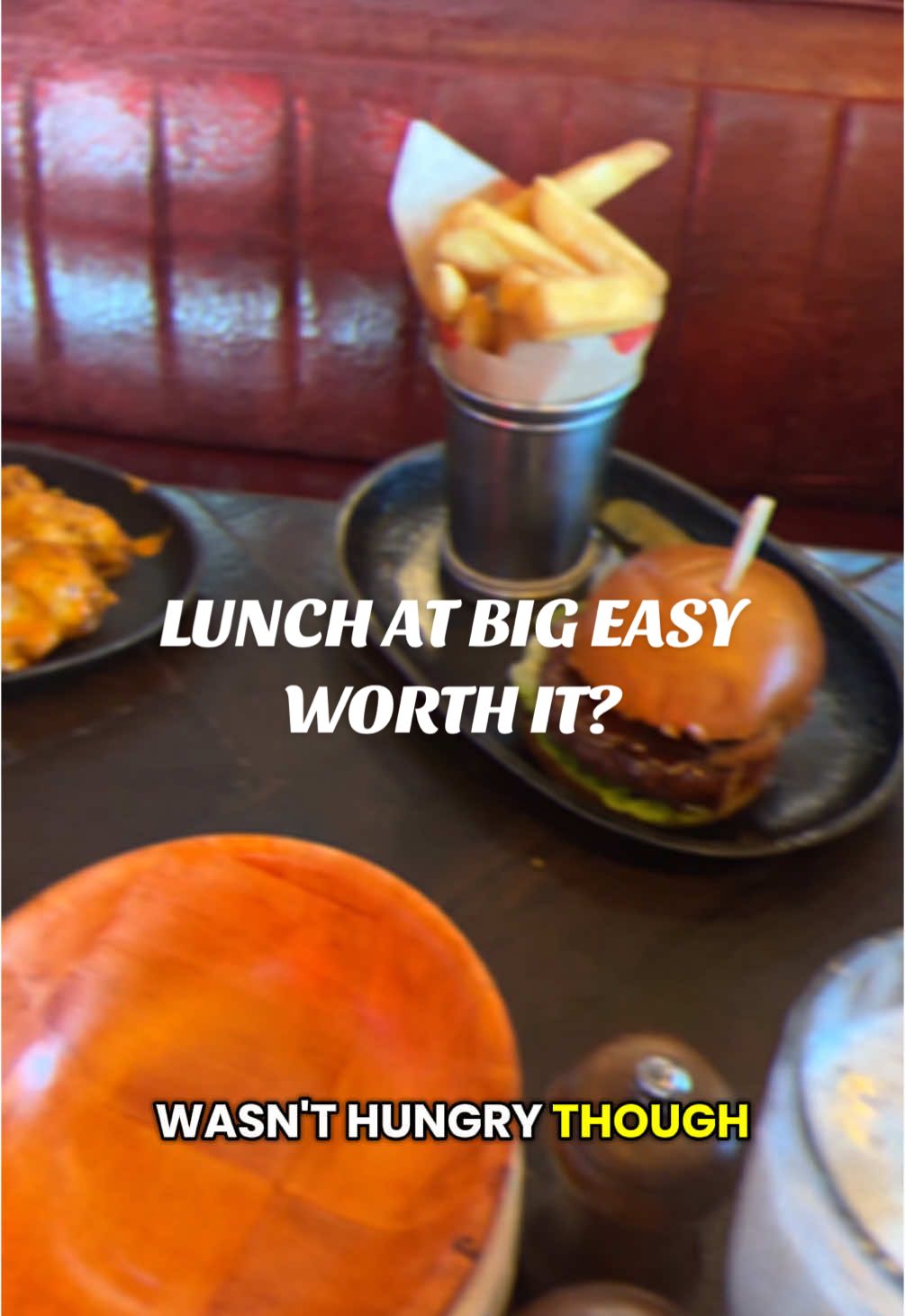 Honourable mention: Oreo milkshake BANGED.  Big Easy? Yay or nay?  Their special set menu portions were amazing though 🤔 #bigeasy #canarywharf #londondaysout #eatoutlondon #mukbangvideo #fyp #Vlog 