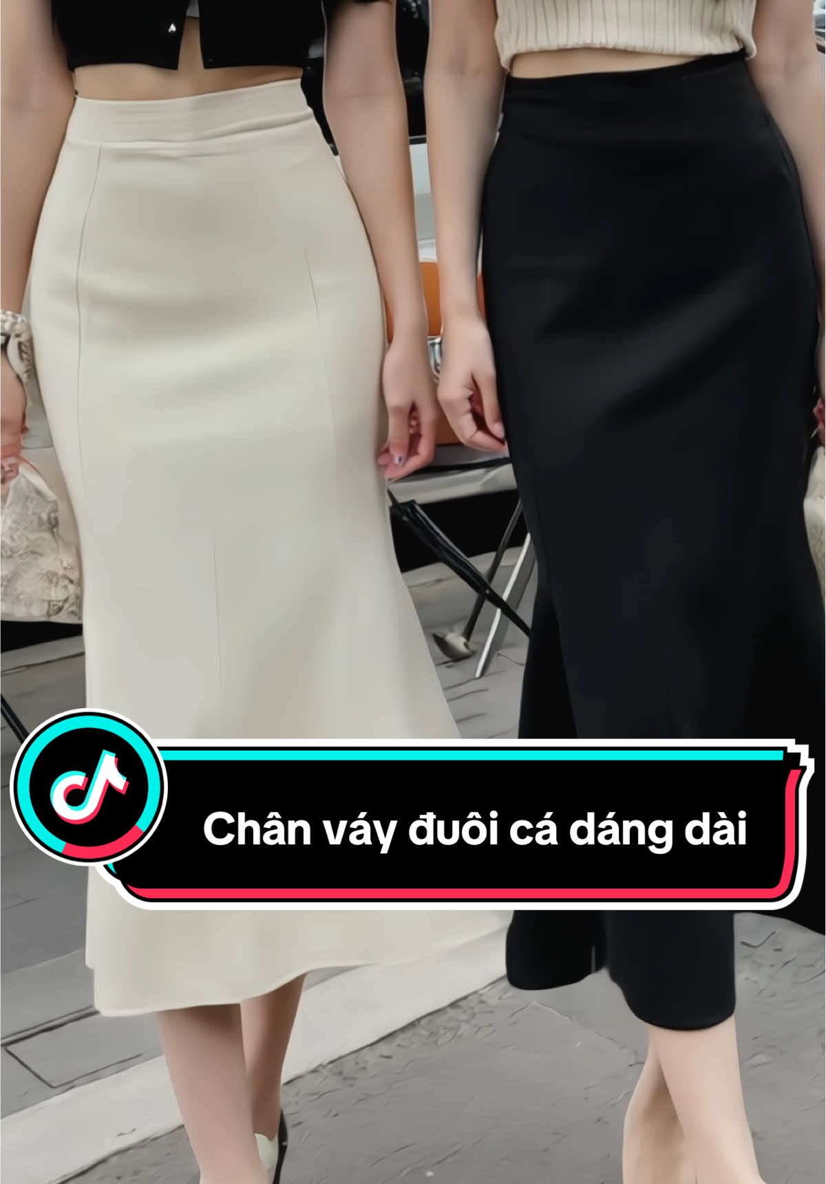 Chân váy đuôi cá dáng dài, cuốn hút, trẻ trung, dễ phối áo cho các nàng. #chanvayduoica #chanvaycongso #chanvaychua #chanvayxoe  #dolly #dollycloset #dollycloset1201 