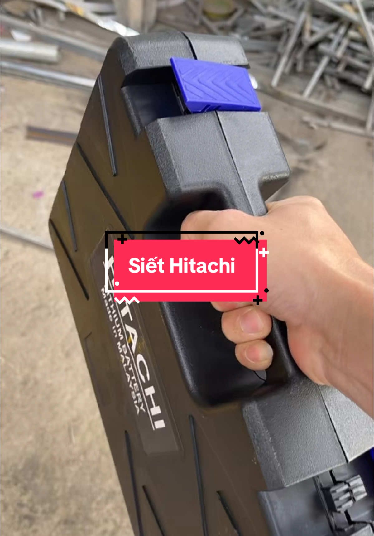Siết Hitachi đang được trợ giá #thanhmai92 #cokhi #sietbulongdungpin #sietbulong 
